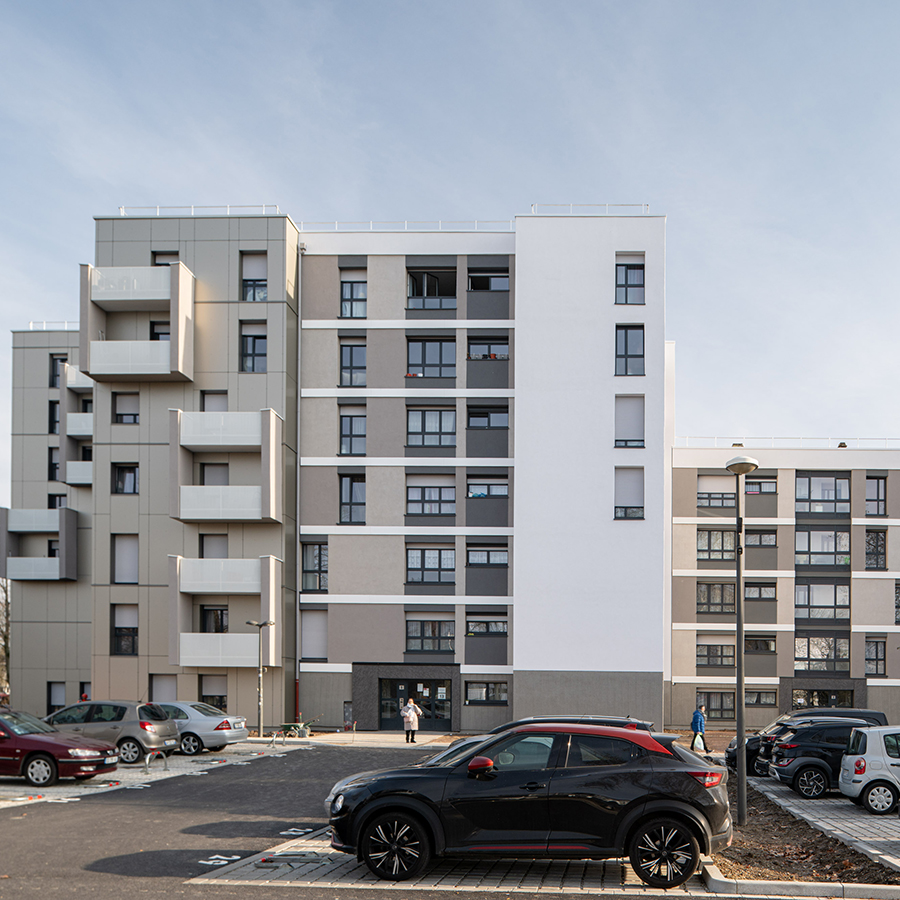 cube Réhabilitation de 442 logements – Strasbourg (67)